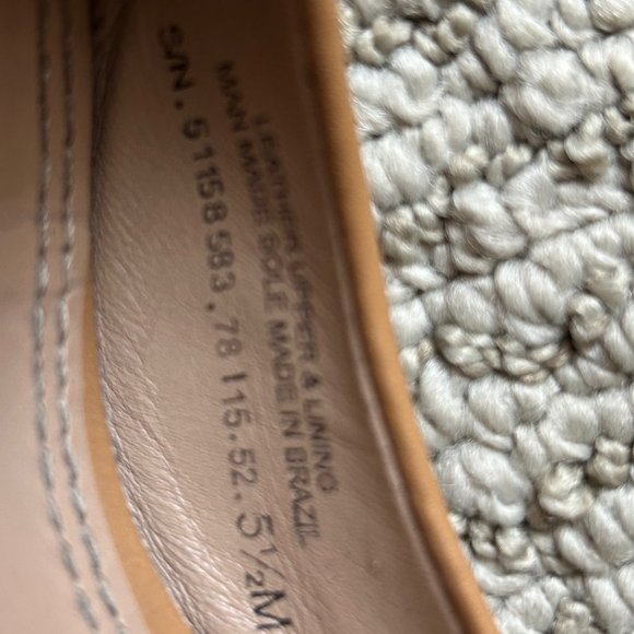 Tory Burch Beige Wedge Heels Size 5.5 - Picture 7 of 7